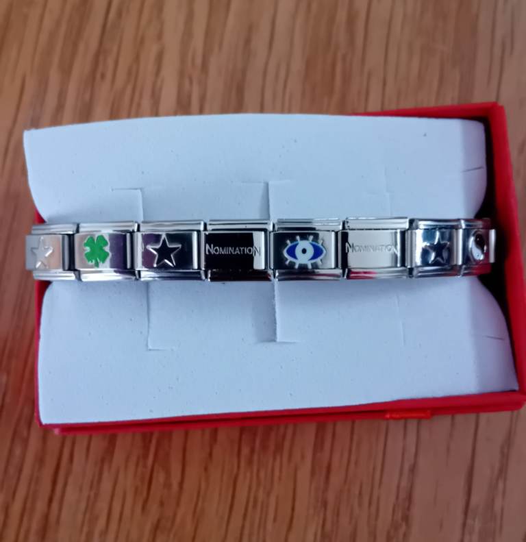 Nomination Charm Bracelets - Silver and Gold, As Good As New
