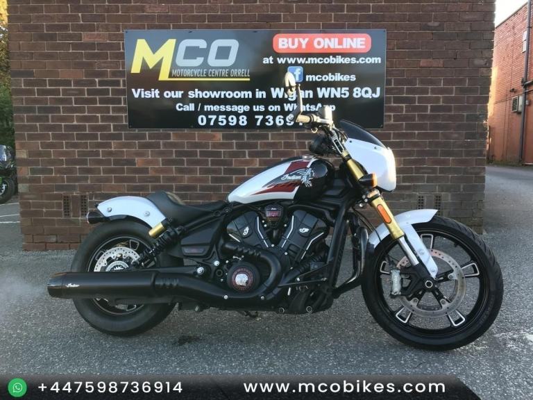 Indian Scout 101 2024 reg FSH 6600 miles