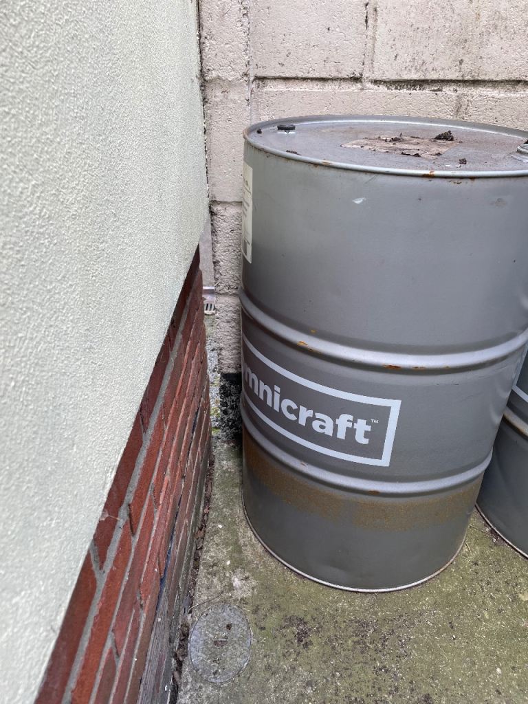 45 litres oil drum 
