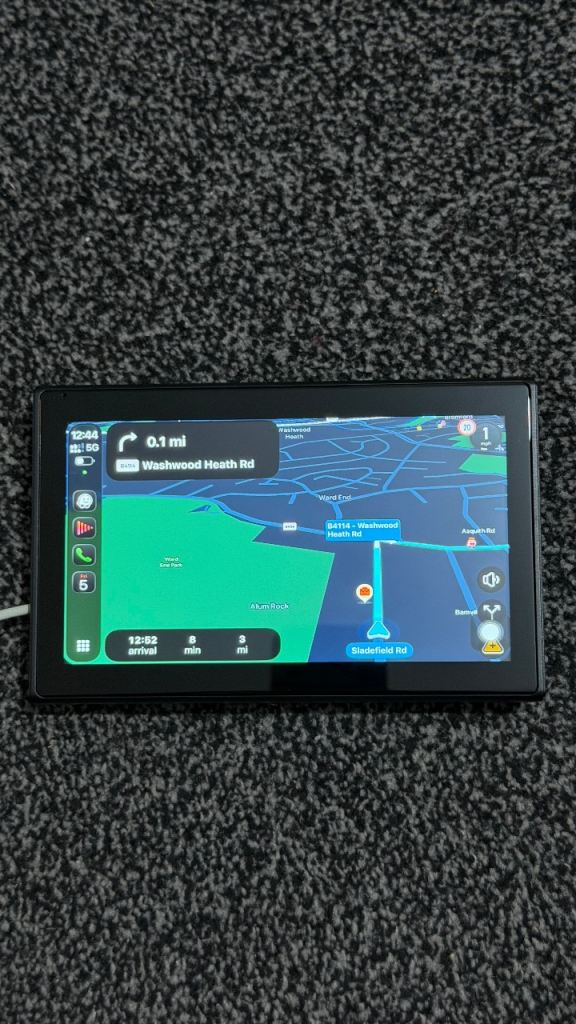 7" Wireless Apple CarPlay & Android Auto Screen