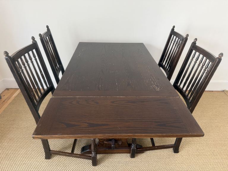 Vintage table and chairs 