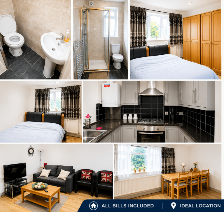 Spacious 1 Bedroom Flat To Rent In Harrow – All Bills Included
