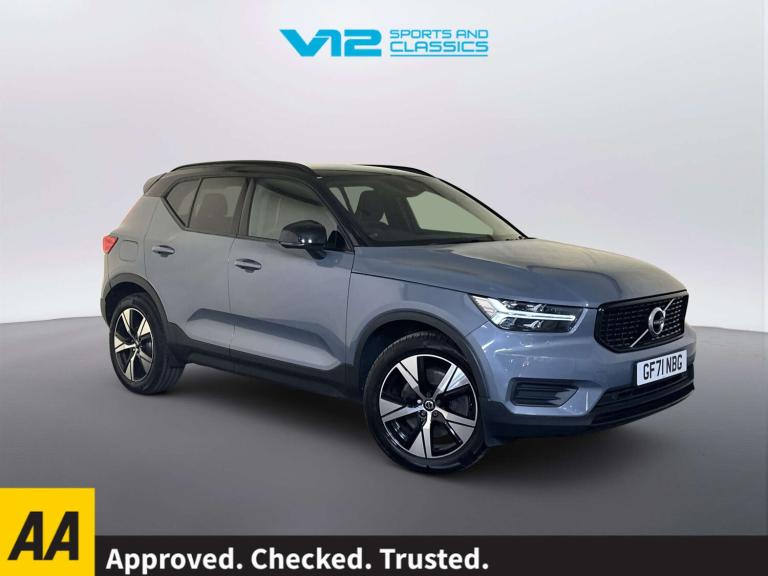 2021 Volvo XC40 1.5h T4 Recharge 10.7kWh R-Design SUV 5dr Petrol Plug-in Hybrid Auto Euro 6 SUV H...