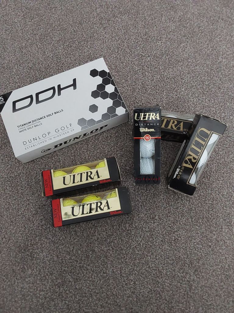 Golf Balls - boxed and unused