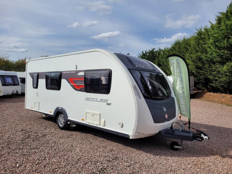 Sterling Eccles SE Moonstone 2015 Single Axle 4 Berth - Motor Mover, Solar Panel