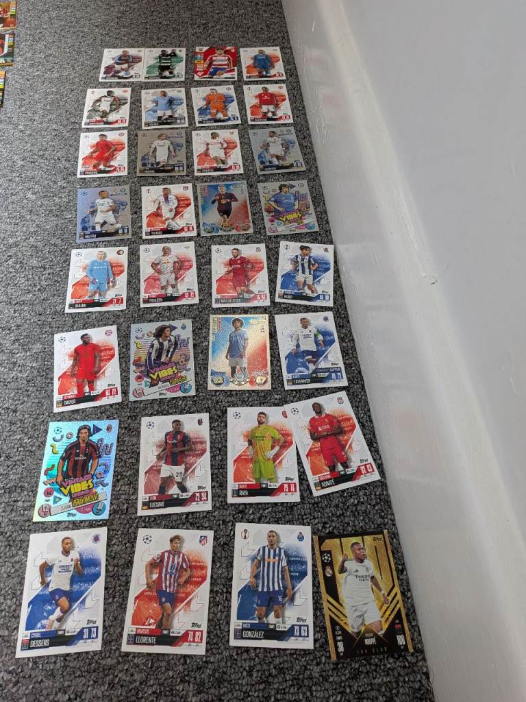 Large Collection of Match Attax Football Cards – Good Condition