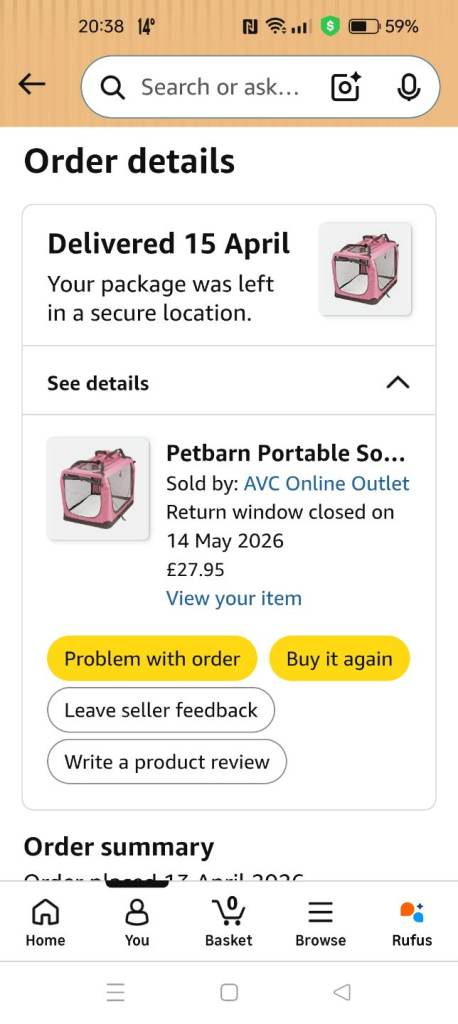 Pet carrier 