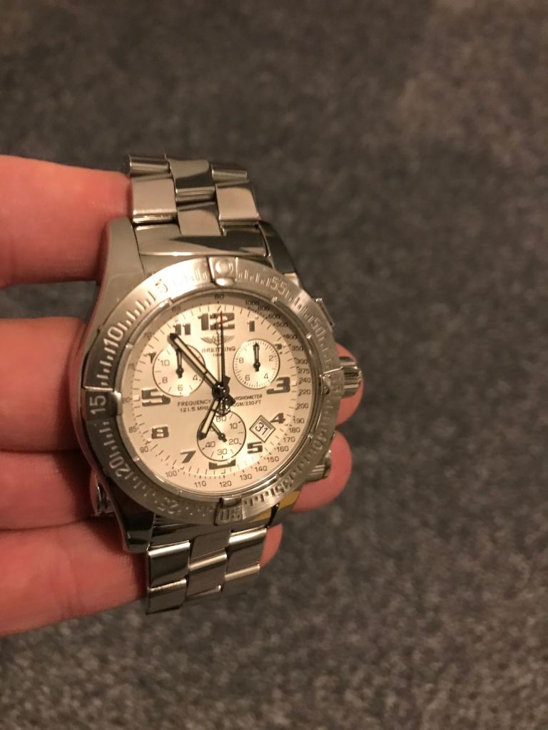 Breitling mission emergency chronograph 