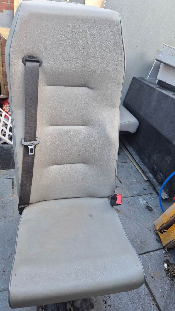 Seats out of Peugeot Boxer 2018 van 4 off 