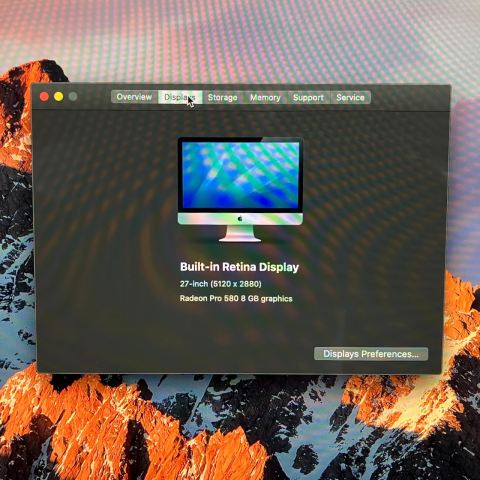 Apple iMac 27-inch Retina 5K (2017) Intel i7 | 40GB RAM | 2TB SSD