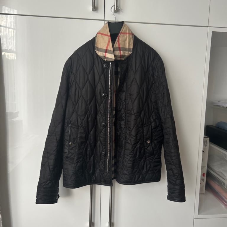 Burberry Brit diamond quilt coat immaculate condition
