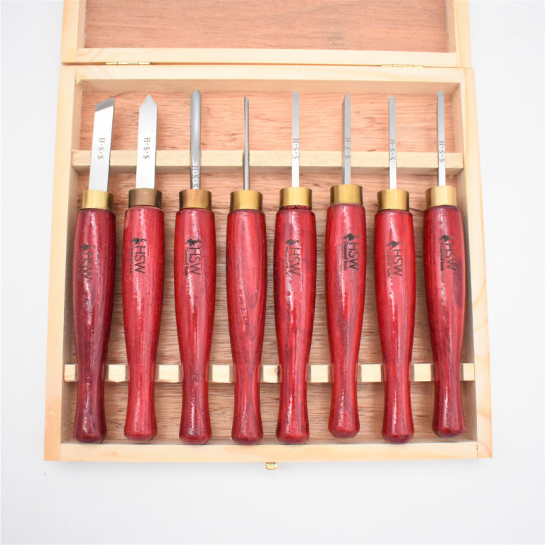 Mini 8pcs Wood Turning Tools