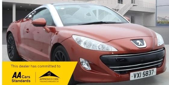 2012 Peugeot RCZ 1.6 THP Sport 2dr Ulez Compliant ( Home Delivery) £1 per mile  COUPE Petrol Manual
