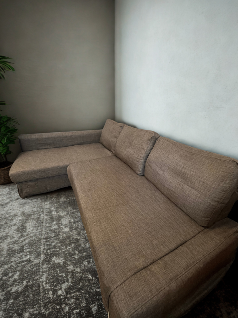 IKEA Friheten sofa bed with brand new cover!