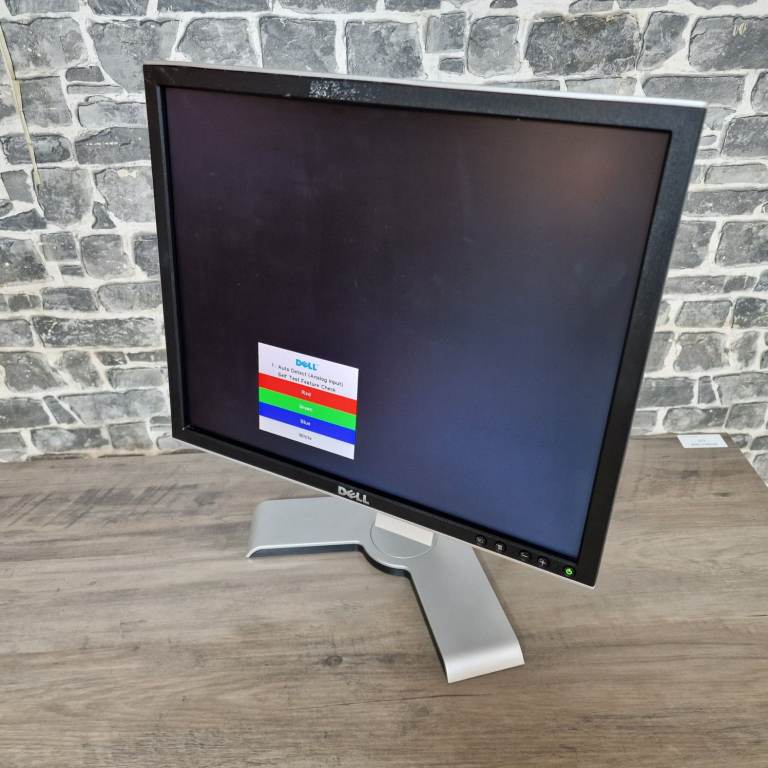 Dell 19” LCD Monitor 1908FP – Height Adjustable & Swivel Stand