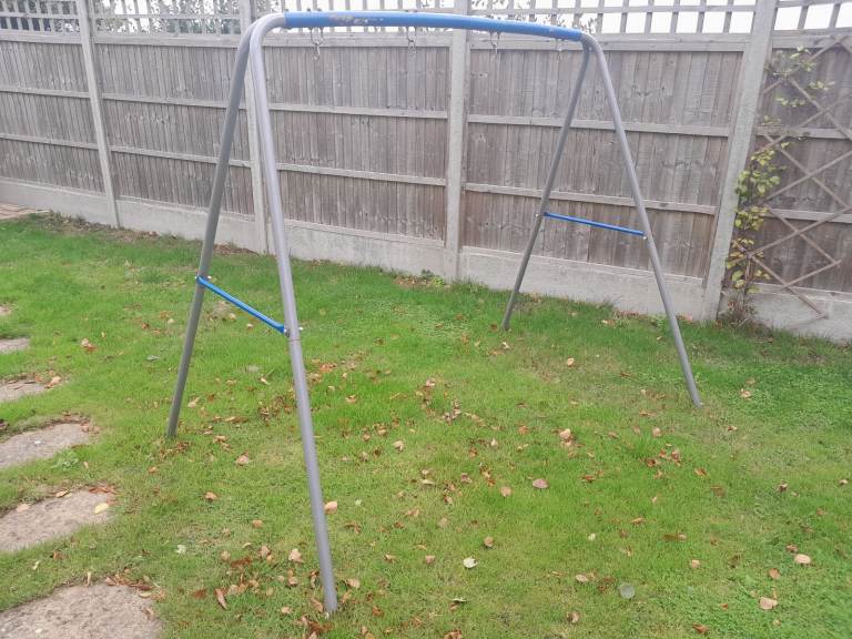 Chad Valley Double Metal Swing Set