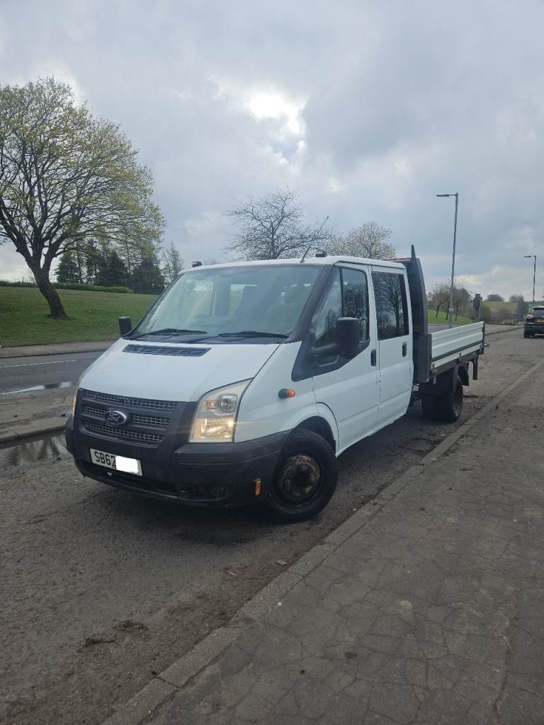 2013/ transit twin cab dropside tail lift 2.2 sim vivaro sprinter relay crafter master