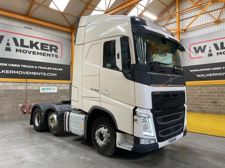 VOLVO FH 500 *EURO 6* GLOBETROTTER 6X2 TRACTOR UNIT - 2018 - YS18 HBC