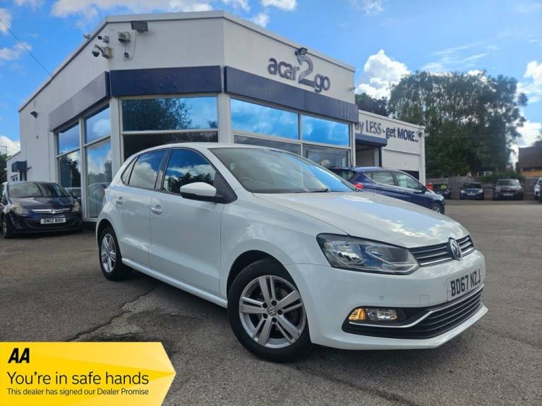 2017 Volkswagen Polo 1.0 Match Edition Hatchback 5dr Petrol Manual Euro 6 (s/s) (75 ps) Hatchback...