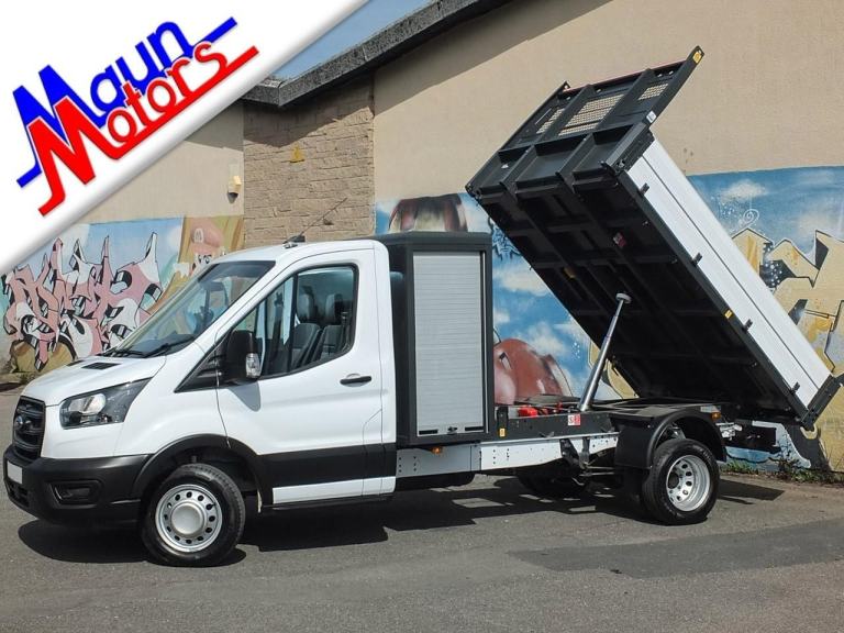 2022 "72" Ford Transit T350 EcoBlue 130PS L3, 1-Way TIPPER, DRW with TOOLPOD
