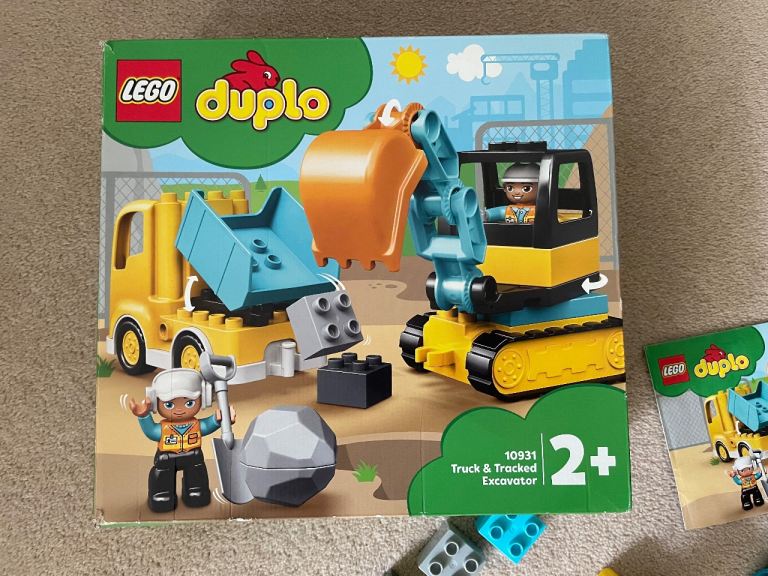 LEGO DUPLO 3 in 1 Construction Vehicles - Complete with box