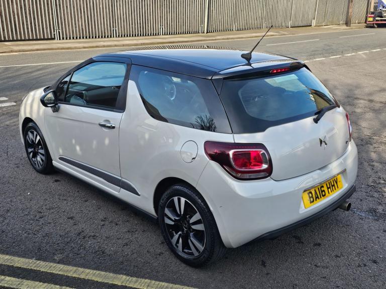 2016 DS Automobiles DS 3 Citroen DS3 1.2 PureTech 82 Chic 3dr HATCHBACK Petrol Manual