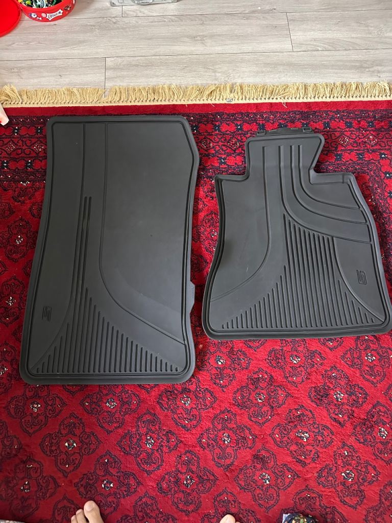 BMW 5 series 2017 & onwards Genuine front and rear floor Mats