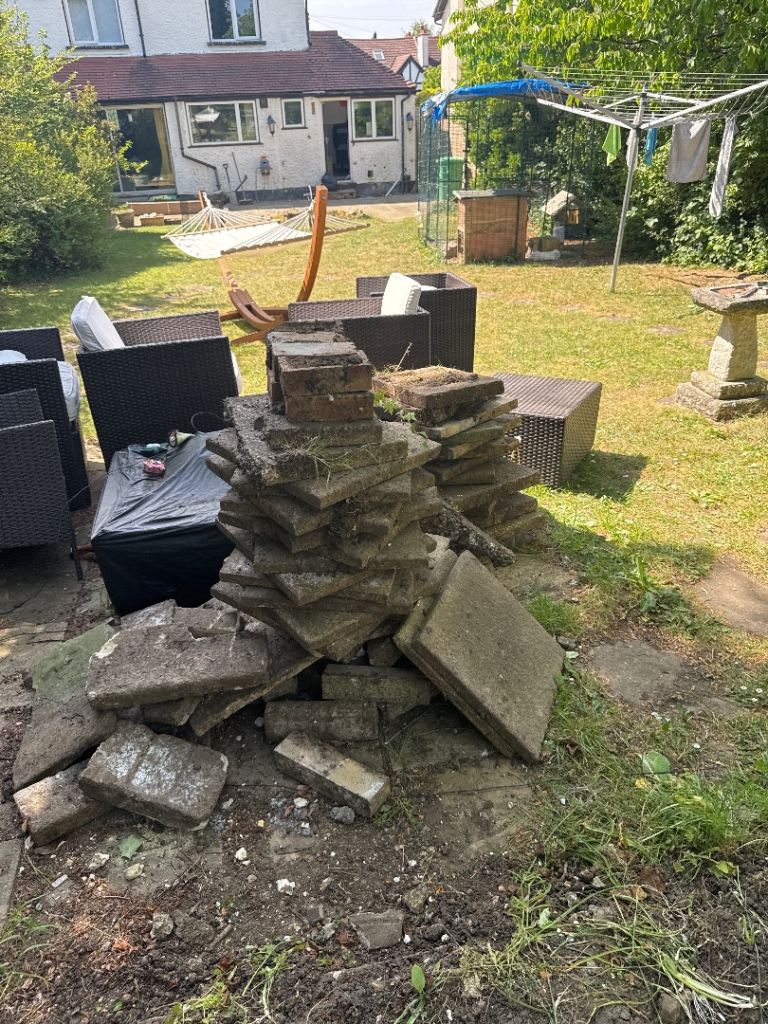 Free garden paving 