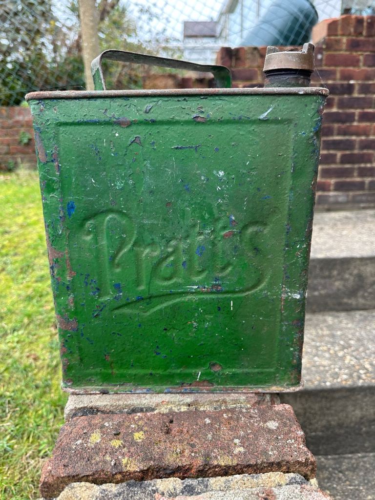 Vintage Pratts Petrol Can