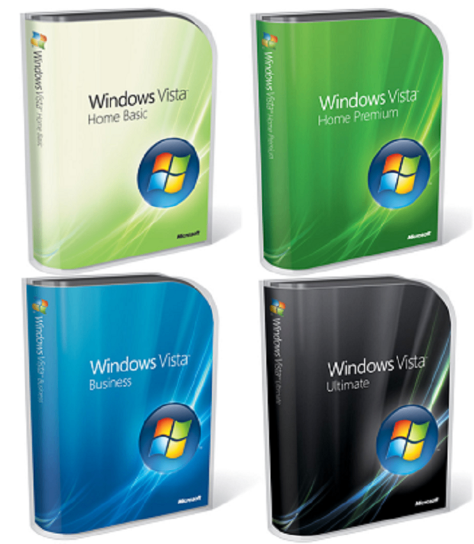 Windows Vista All in one 32 & 64bit usb