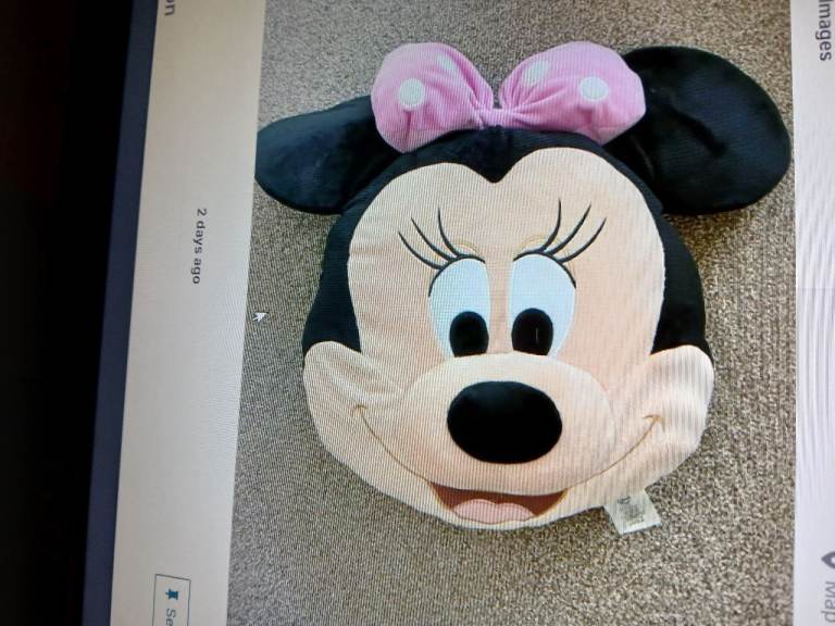 Minnie Mouse Plush Cushion/Soft Toy