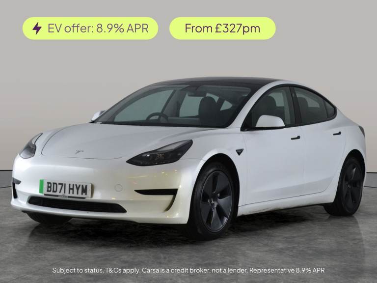 2021 Tesla Model 3 Standard Range Plus Saloon 4dr Electric Auto RWD (241 bhp) - LED - REVERSE  Sa...