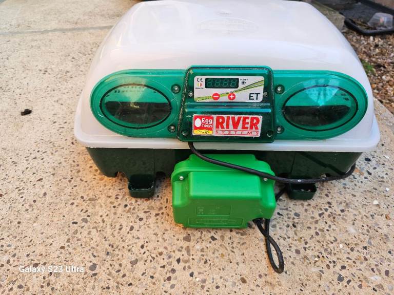 River systems egg tech egg incubator