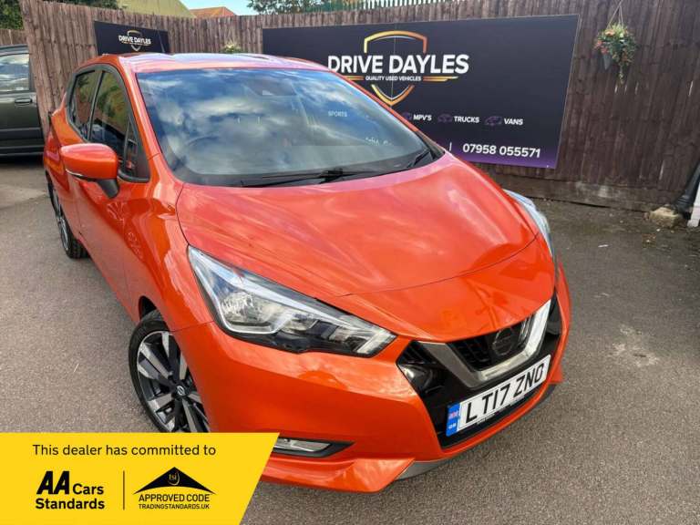 2017 Nissan Micra 1.5 dCi Tekna 5dr HATCHBACK DIESEL Manual
