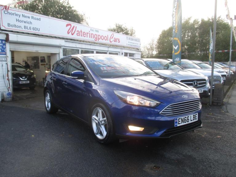 2016 Ford Focus 1.5 TDCi Zetec Euro 6 (s/s) 5dr HATCHBACK Diesel Manual