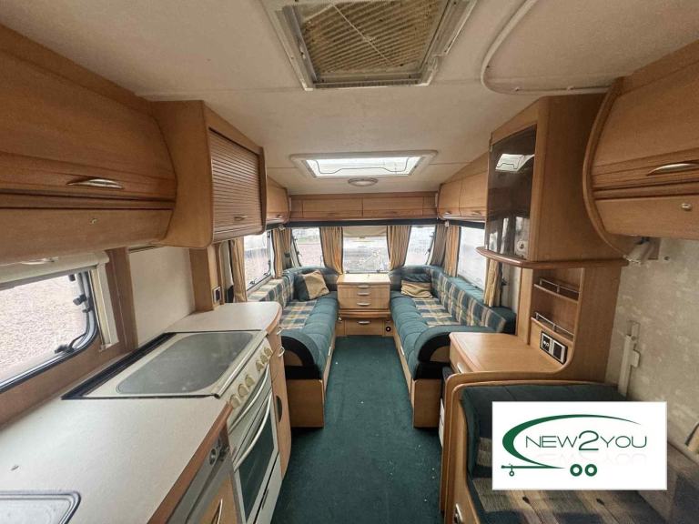 2003 Swift Conqueror 580 LUX 4 Berth Caravan - STOCK NO E204