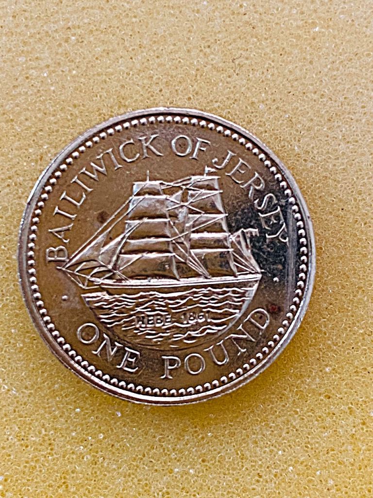 Bailiwick of Jersey One Pound Coin 1992