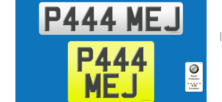 Ideal Christmas 🎄 present 🎁 P444 MEJ private cherished personalised registration plate number 