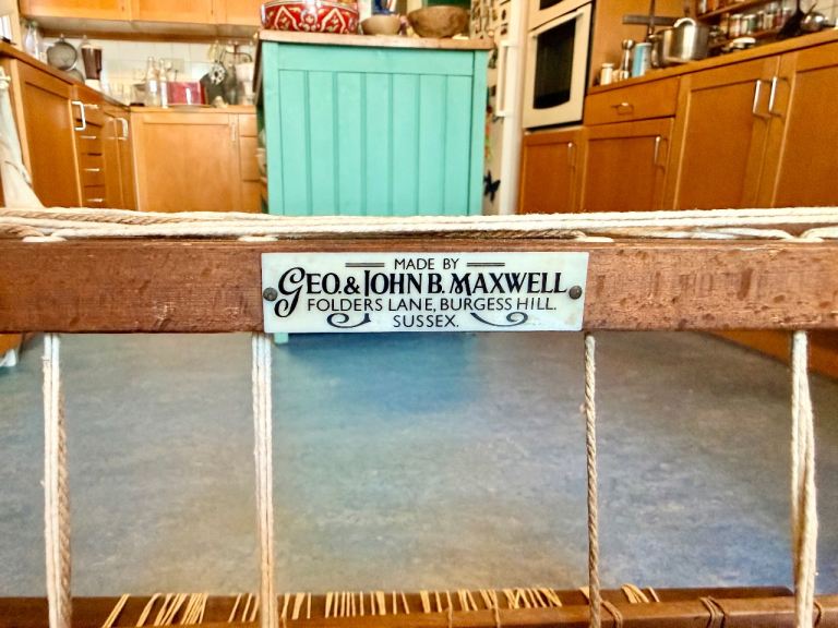 Vintage GEO & JOHN B. MAXWELL Weaving Loom - Sussex Made