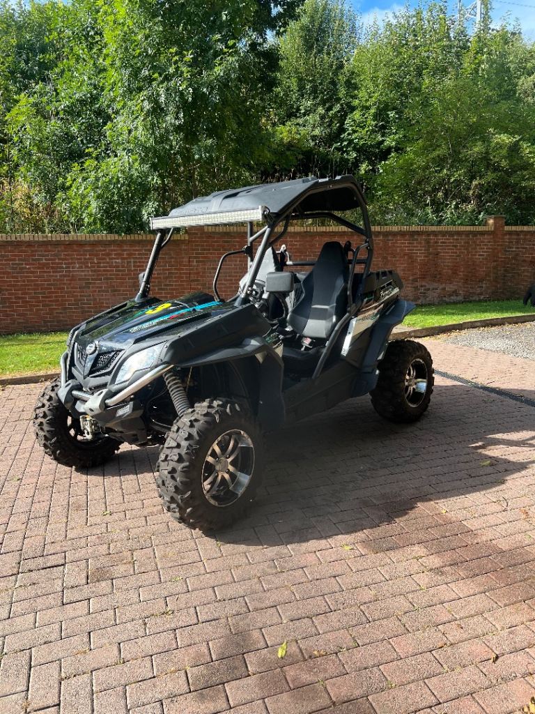 2008 CFMOTO ZFORCE 800-EX QUADZILLA 4X4 ONLY 207 MILES 