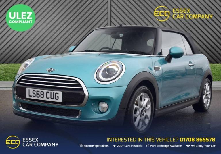 2018 MINI Convertible 1.5 Cooper Convertible 2dr Petrol Manual Euro 6 (s/s) (136 ps) Convertible ...