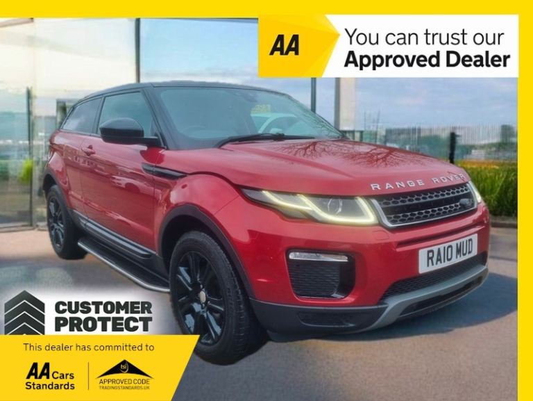 Land Rover Range Rover Evoque 2.0 TD4 SE Tech Coupe 3dr Diesel Auto 4WD Euro 6 (