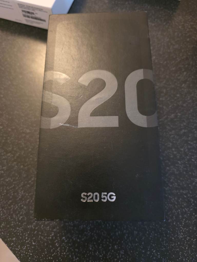 Samsung s20 box only