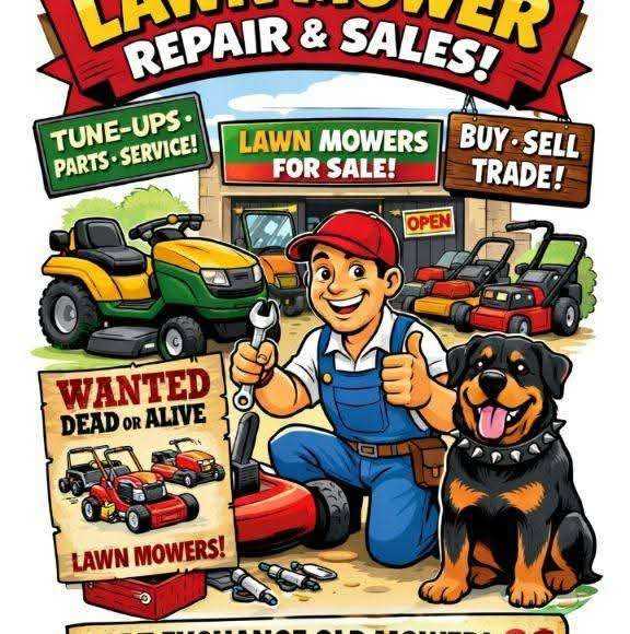 PETROL LAWNMOWER BOUGHT AND SOLD