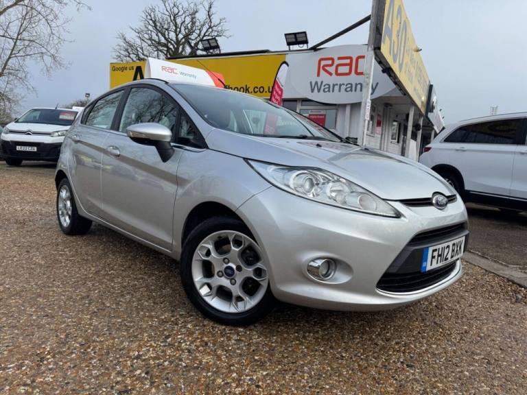 2012 Ford Fiesta 1.25 Zetec 5dr Hatchback Petrol Manual