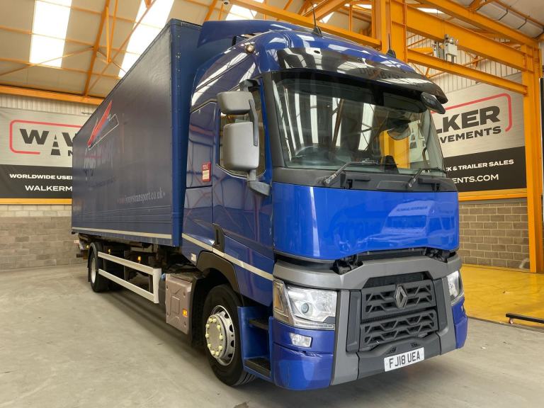RENAULT T380 *EURO 6*, 18 TONNE 4X2 DEMOUNTABLE BOX TRUCK - 2018 - FJ18 UEA