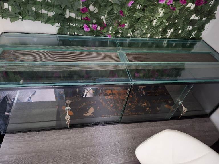 Double Glass vivarium