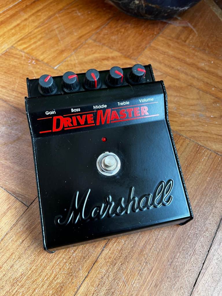 Rare original Marshall Drive Master pedal made in England