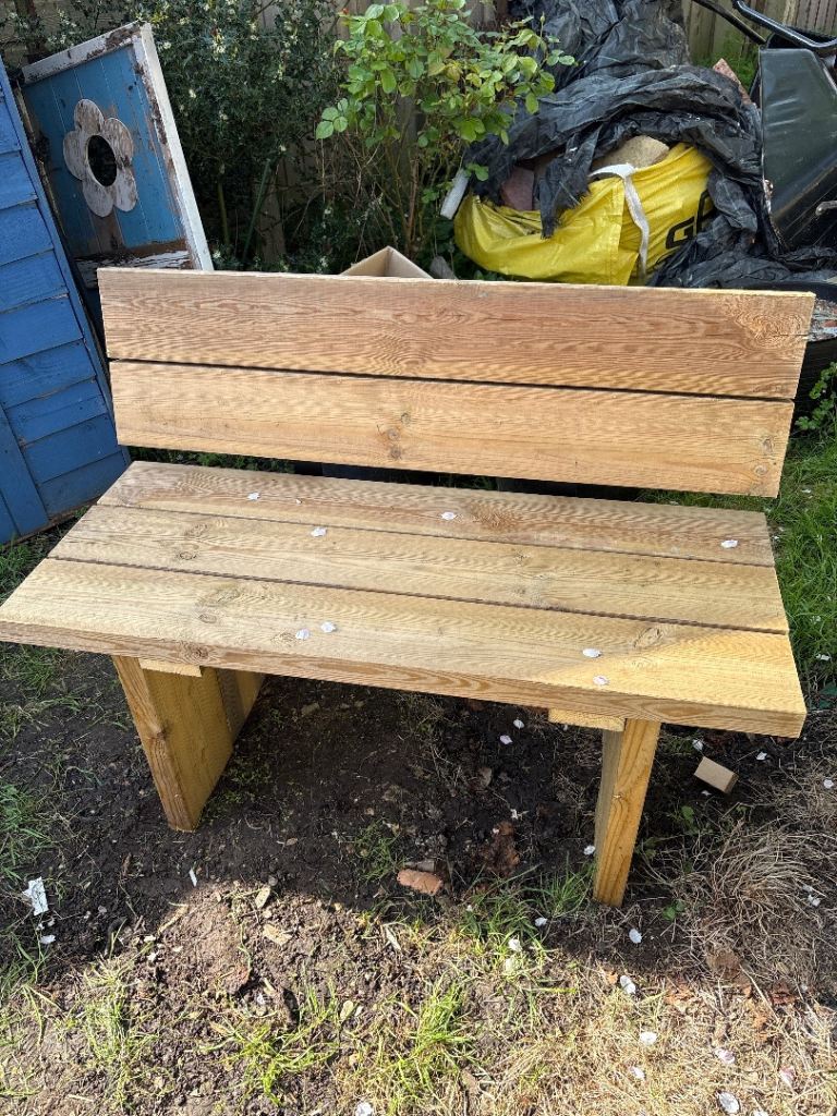 Garden seating - made to measure 