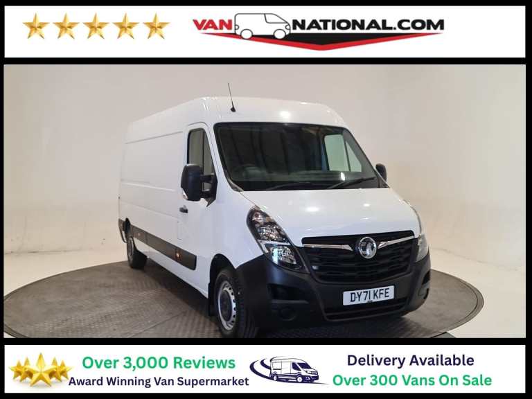 2021 Vauxhall Movano 2.3 Turbo D 135ps H2 Van PANEL VAN DIESEL Manual